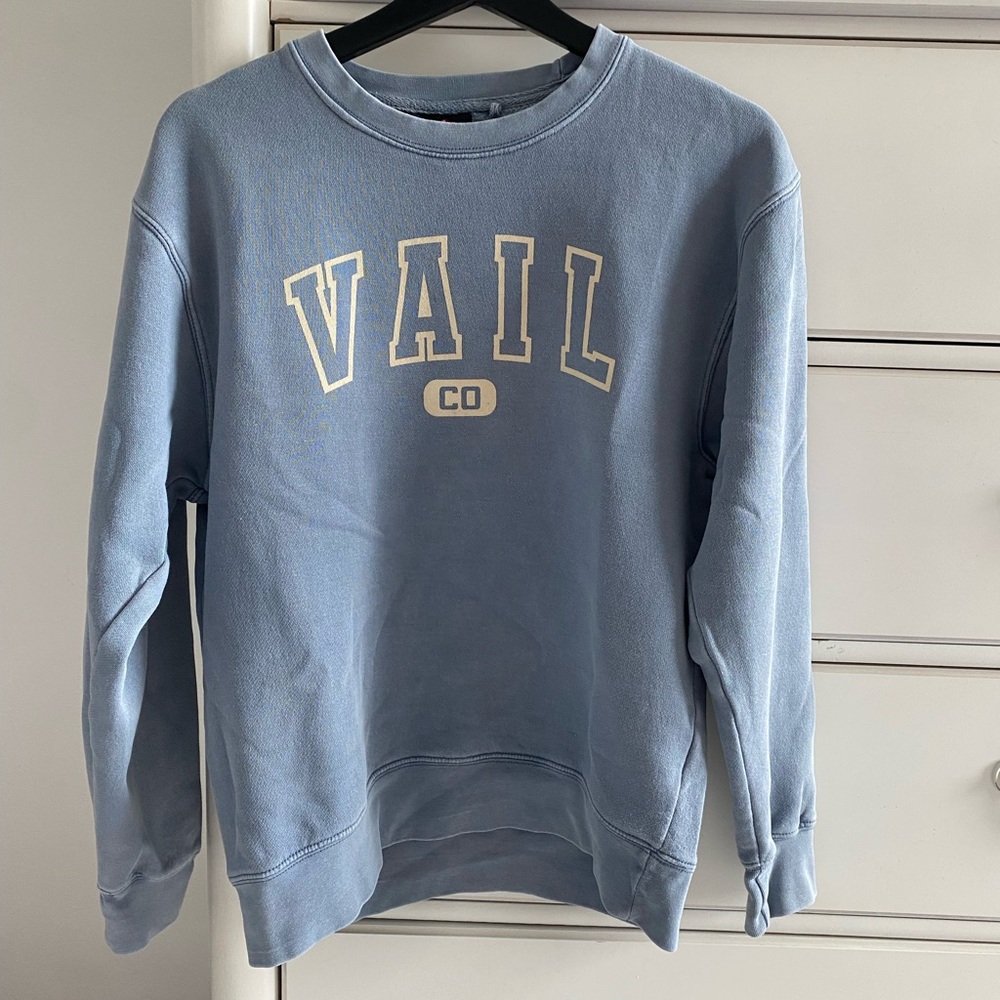 Charlies Sky Blue Crewneck Sweater